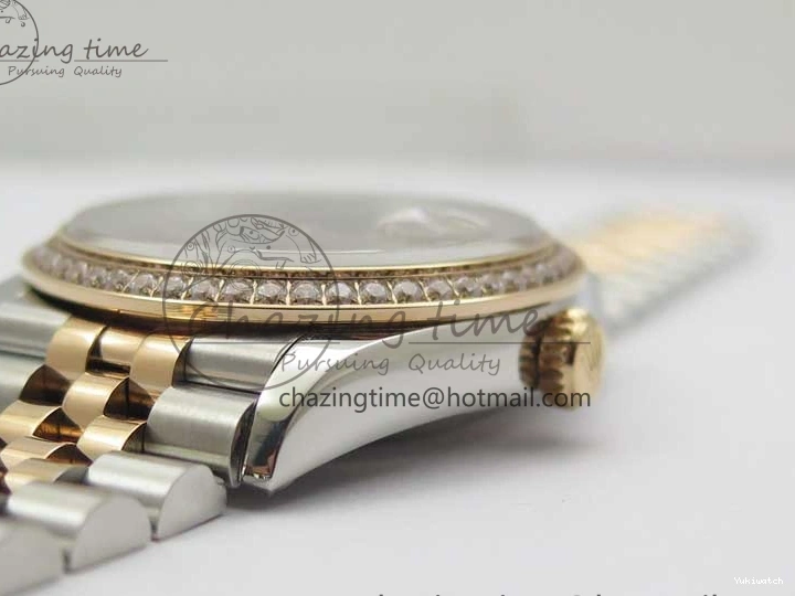 BP Bracelet Roman Dial on 36 Best Edition 1:1 DateJust SS Gray Maker RG Jubilee 126281 0418